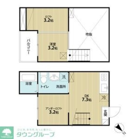 La vita(ラヴィータ)の物件間取画像